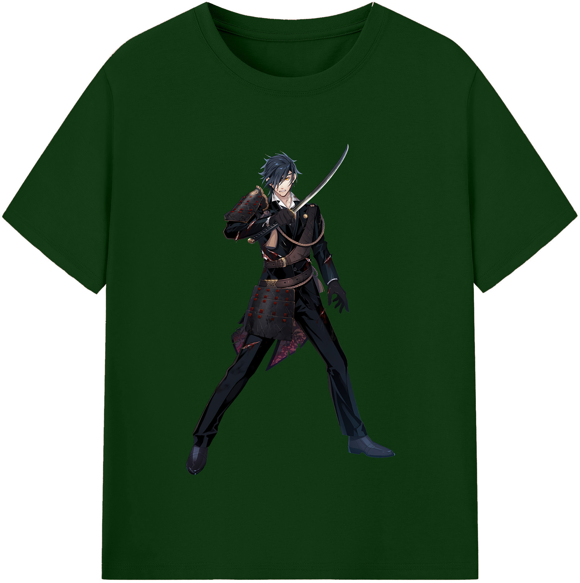 （画像用） 刀剣乱舞 Touken Ranbu 綿100％半袖Tシャツ（フロントプリント）
